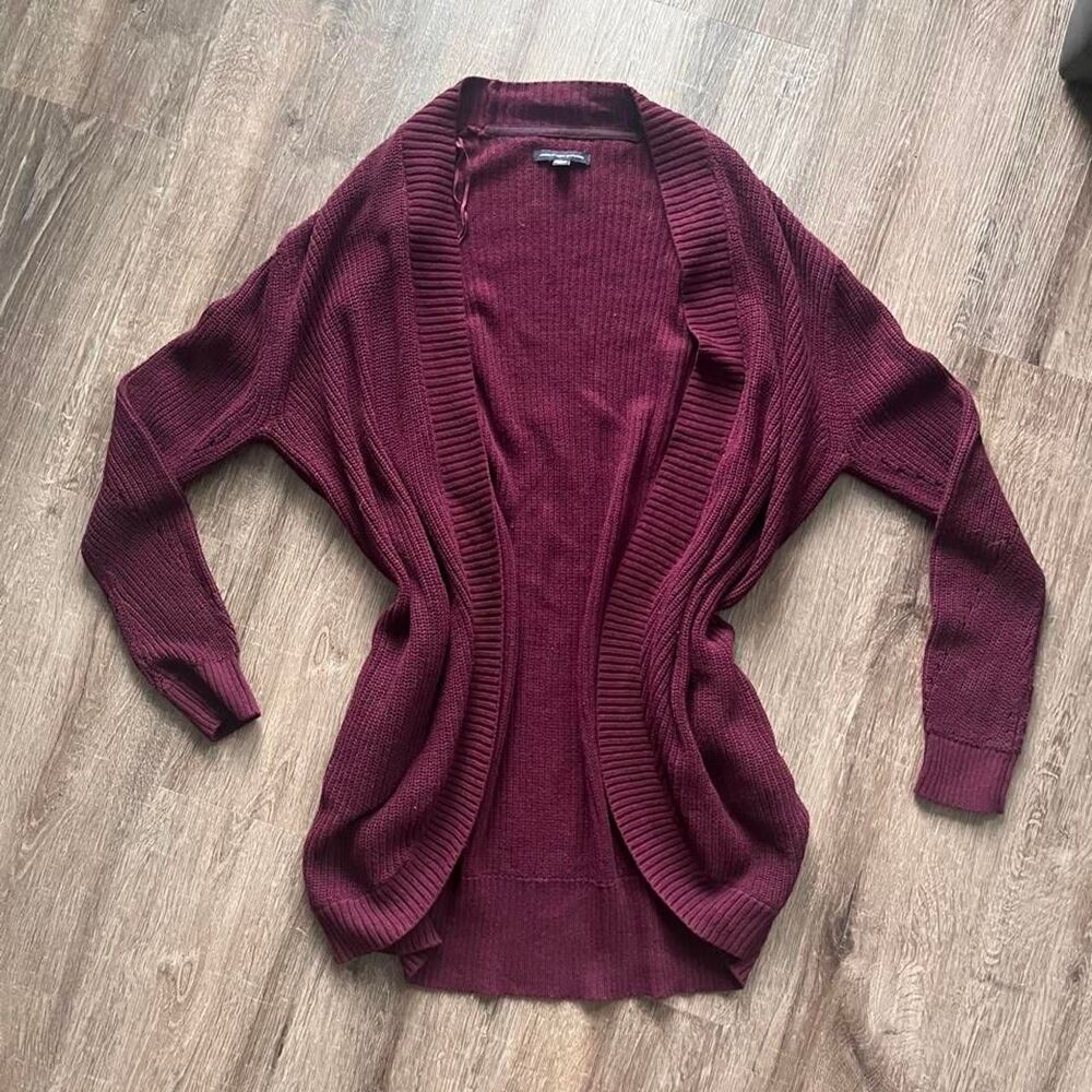 American eagle Women's Burgundy Cardigan